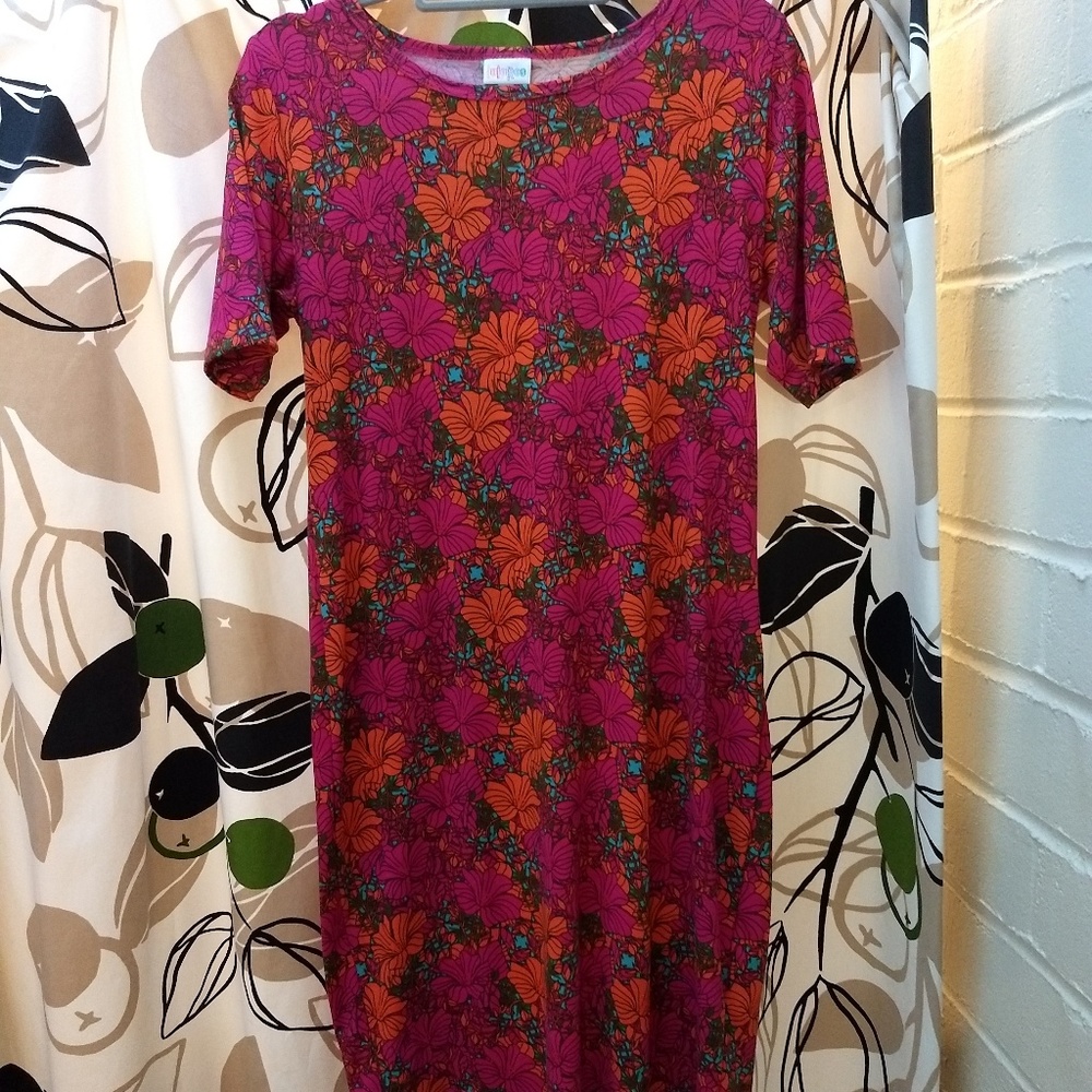 LuLaRoe Julia knee length dress